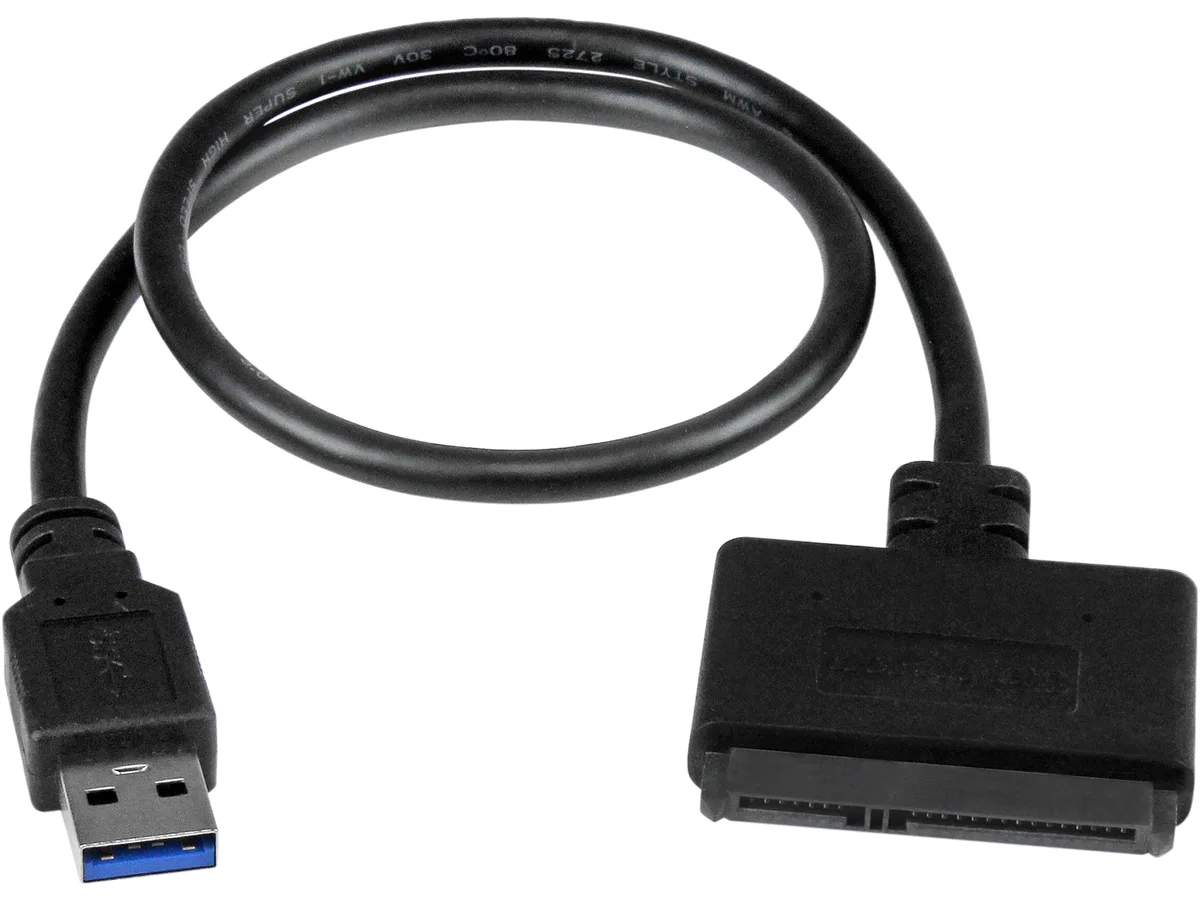 STARTECH STARTECH USB3S2SAT3CB USB 3.0 to 2.5" SATA III Hard Drive Adapter Cable — product photo