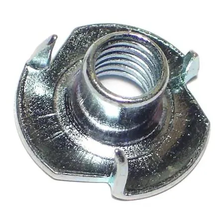 MIDWEST FASTENER CORP MIDWEST FASTENER CORP 03780 T-Nut 3 Prongs 5/16"-18 Steel Zinc 100 PK — product photo