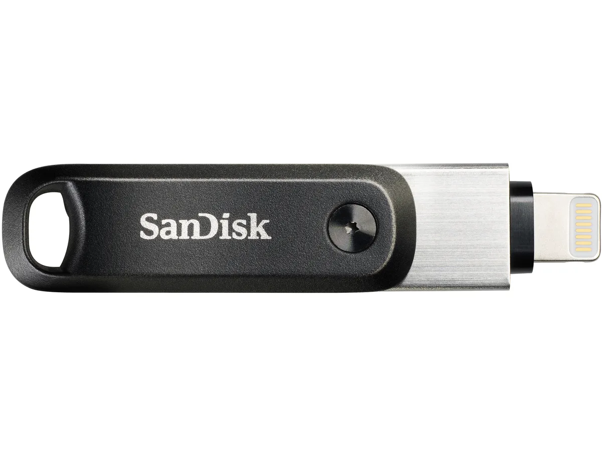 SanDisk SanDisk iXpand Go SDIX60N-064G-GN6NN 64GB USB flash drive — product photo