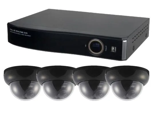 Eyemax Eyemax BL-NM04D1-BB4TB 4CH 1080P HD-SDI CCTV DVR Package Black Camera 4TB HDD — product photo