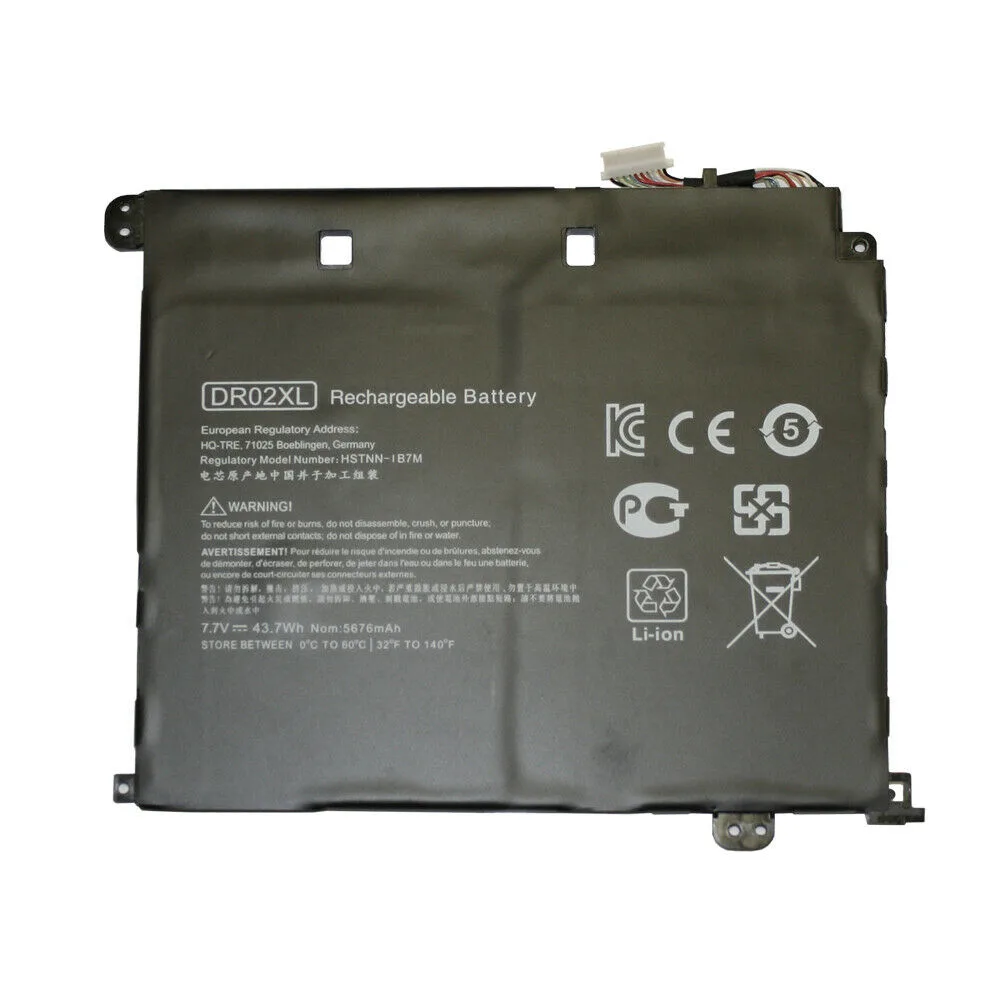 NShi NShi DR02XL laptop battery 7.7V 44Whr 2-cell for HP Chromebook 11 G5 11-V — product photo