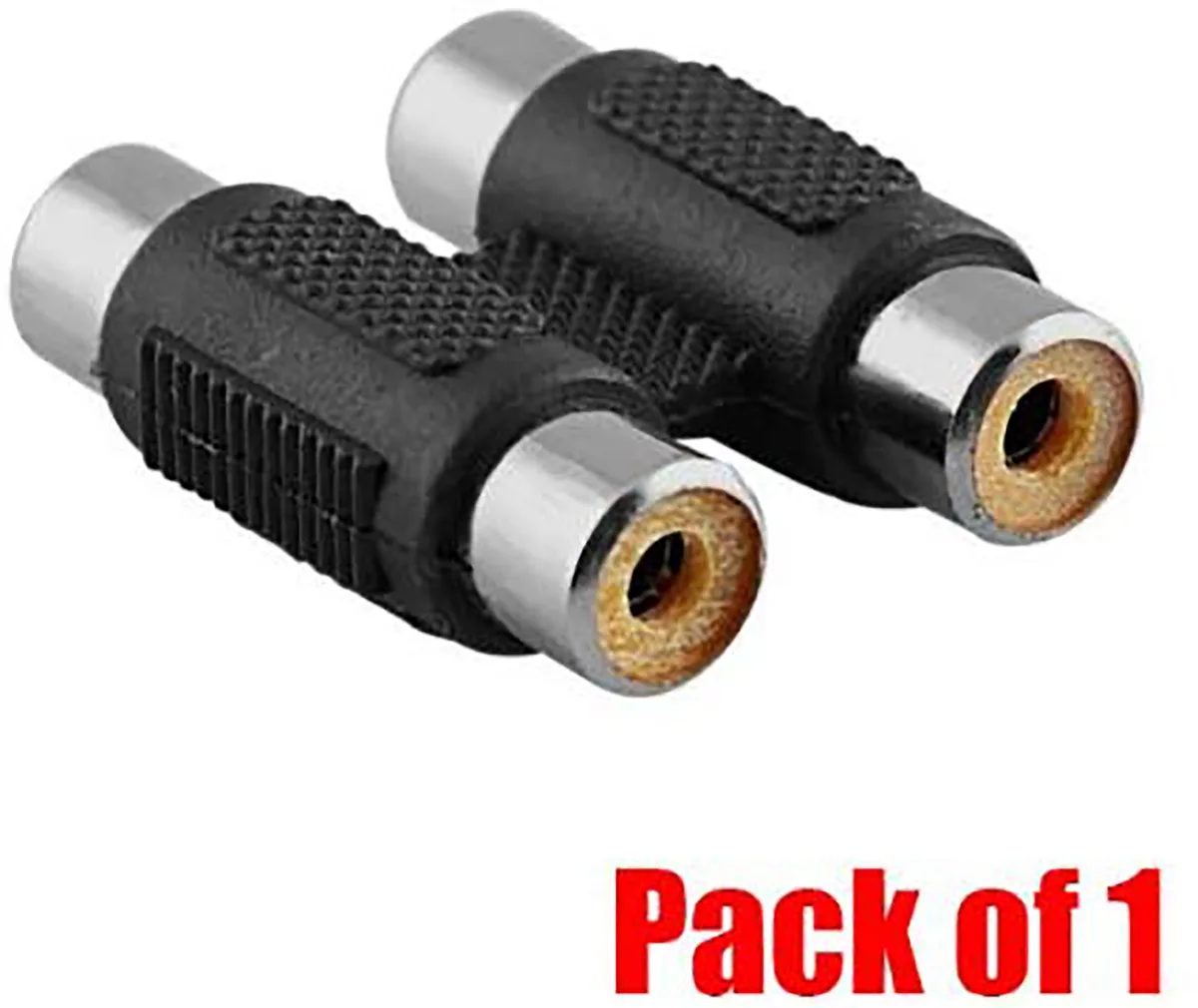 iMBAPrice iMBAPrice RCA Female to 2 RCA Female Coupler 1 Pack — product photo