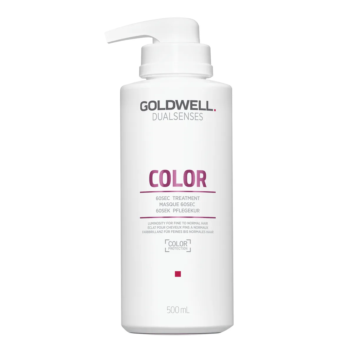 Goldwell Cosmetics, Inc. Goldwell Dualsenses Color 60 Second Treatment 16oz 500ml hair care — product photo