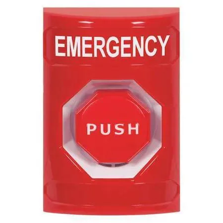 Safety Technology International Safety Technology International SS2005EM-EN Emergency Push Button Red — product photo