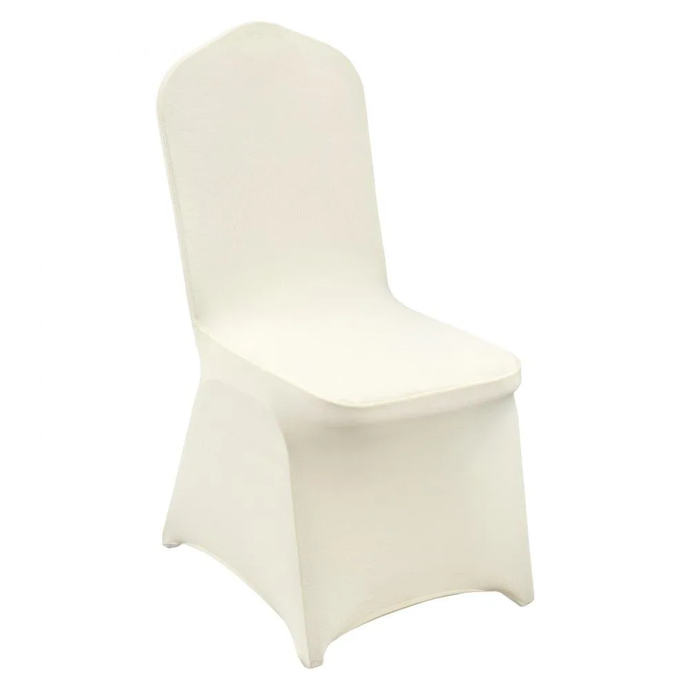 VEVOR VEVOR Stretch Spandex Folding Chair Covers 50PCS Beige — product photo