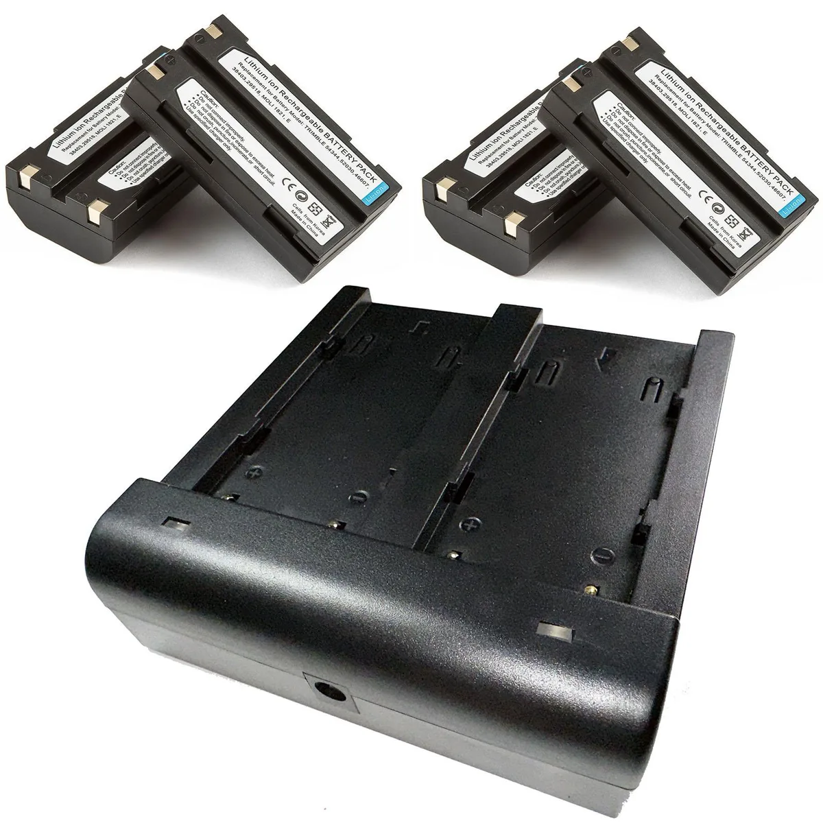 Centenex Electronics Centenex Electronics Dual Battery Charger Trimble 5700 R4 R6 R7 R8 +4 batteries — product photo