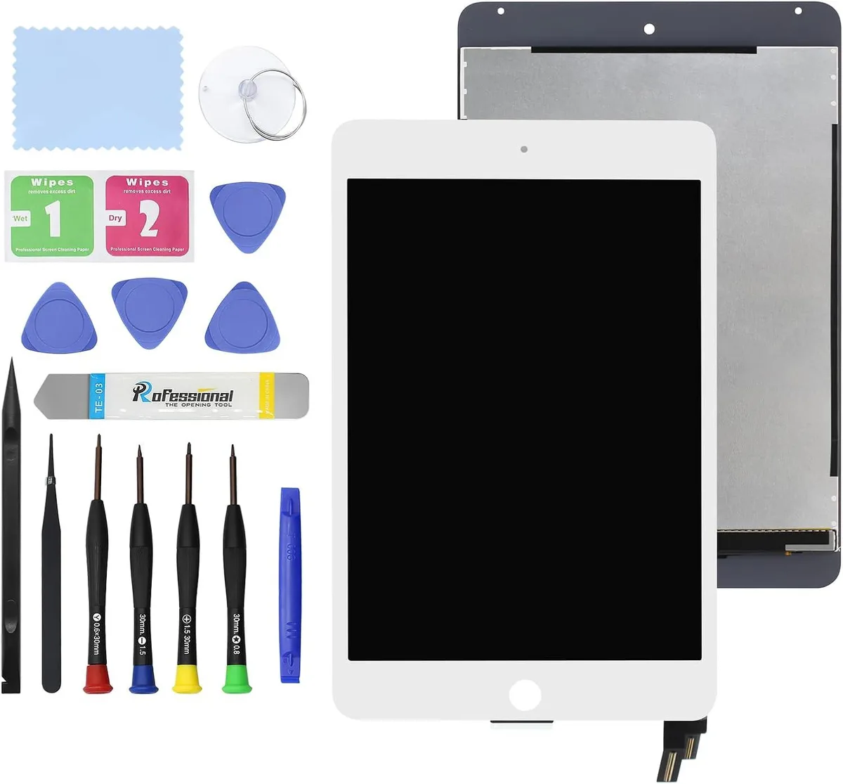 NUOLAISUN NUOLAISUN 7.9" LCD Touch Digitizer Panel Assembly for iPad mini 4 A1538 A1550 White — product photo