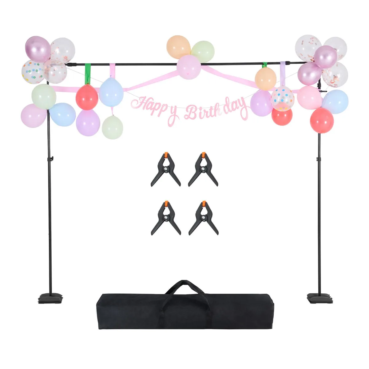 VEVOR VEVOR Backdrop Stand 8.5 x 10 ft Adjustable Kit with 7 Crossbars — product photo