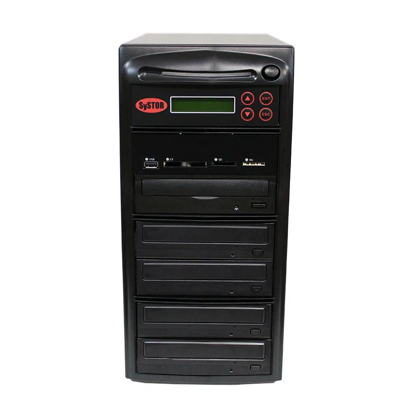 Systor Systor BD-MBC-4 MultiMedia Flash Backup Center 1-to-4 Blu-ray Duplicator — product photo