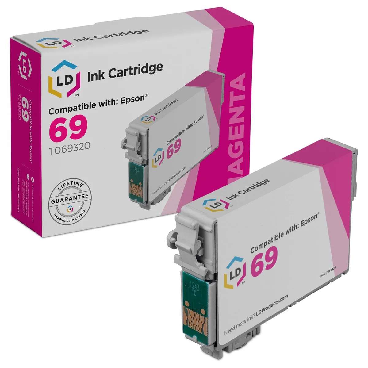 LD Products LD Products T069320 Magenta Ink Cartridge 350 Pages — product photo