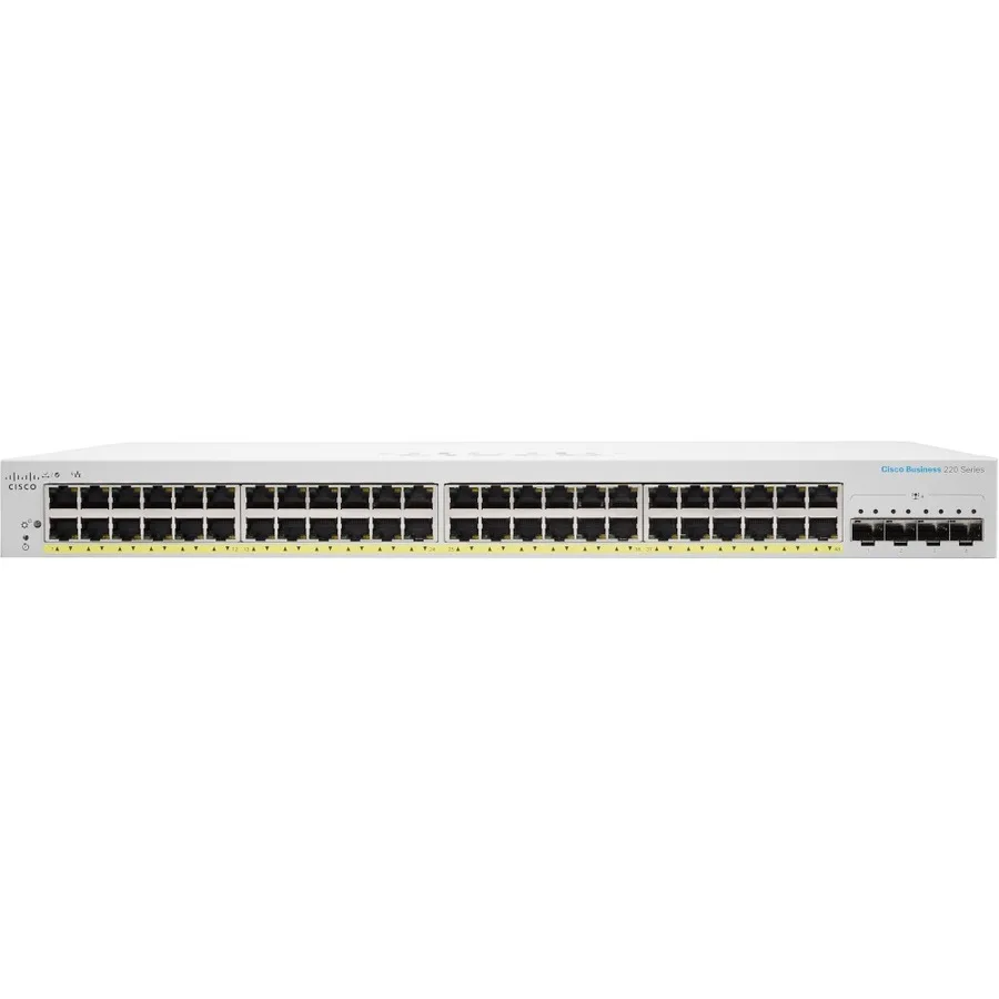 Cisco Systems, Inc. Cisco Systems, Inc. CBS220-48P-4X-NA 48-port PoE network switch with 4×10G SFP+ — product photo
