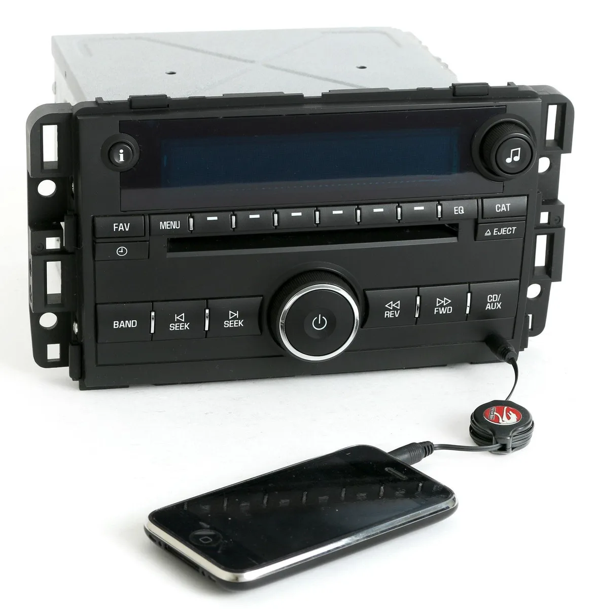 1 Factory Radio 1 Factory Radio 15850678 Receiver 2007-2008 Chevy Monte Carlo Impala AM FM CD Aux Unlocked — product photo