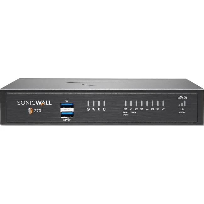 SonicWall SonicWall TZ270 firewall appliance 02-SSC-7311 — product photo