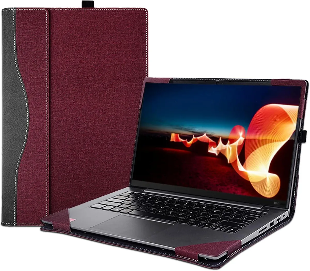 BONAEVER BONAEVER Hard Case Coffee Dell Latitude Vostro Inspiron 14 laptop case — product photo