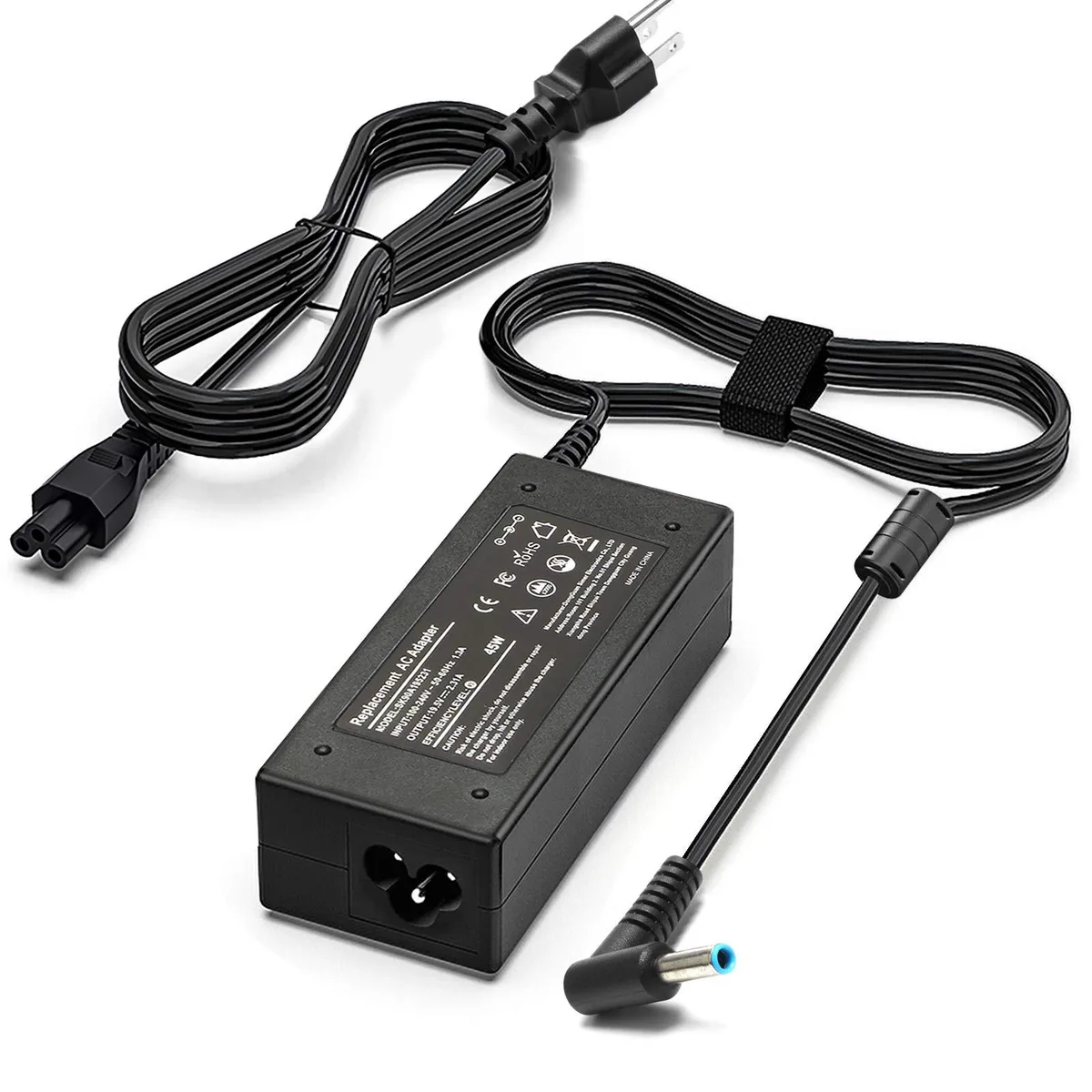  Givehooy 45W Blue Tip Charger for HP 14 Series 19.5V 2.31A — product photo