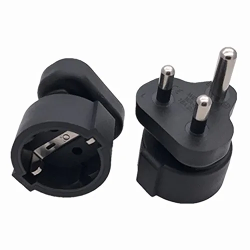 TeKit TeKit South Africa to Schuko Power Adapter 15A 250V 80g — product photo