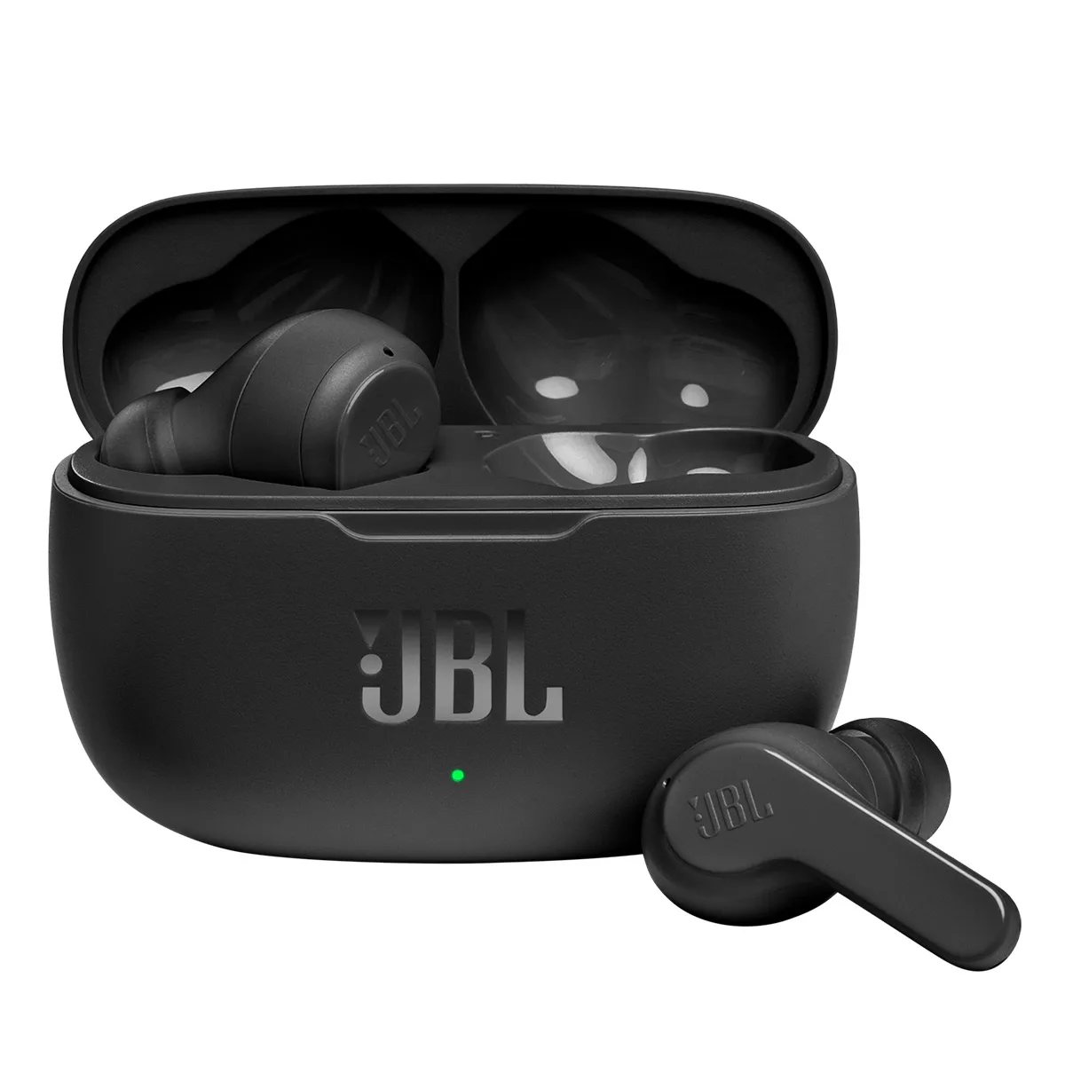 JBL JBL Vibe 200TWS Earbuds Black 5hr 20hr case 8mm 108dB 16Ω .11lb — product photo