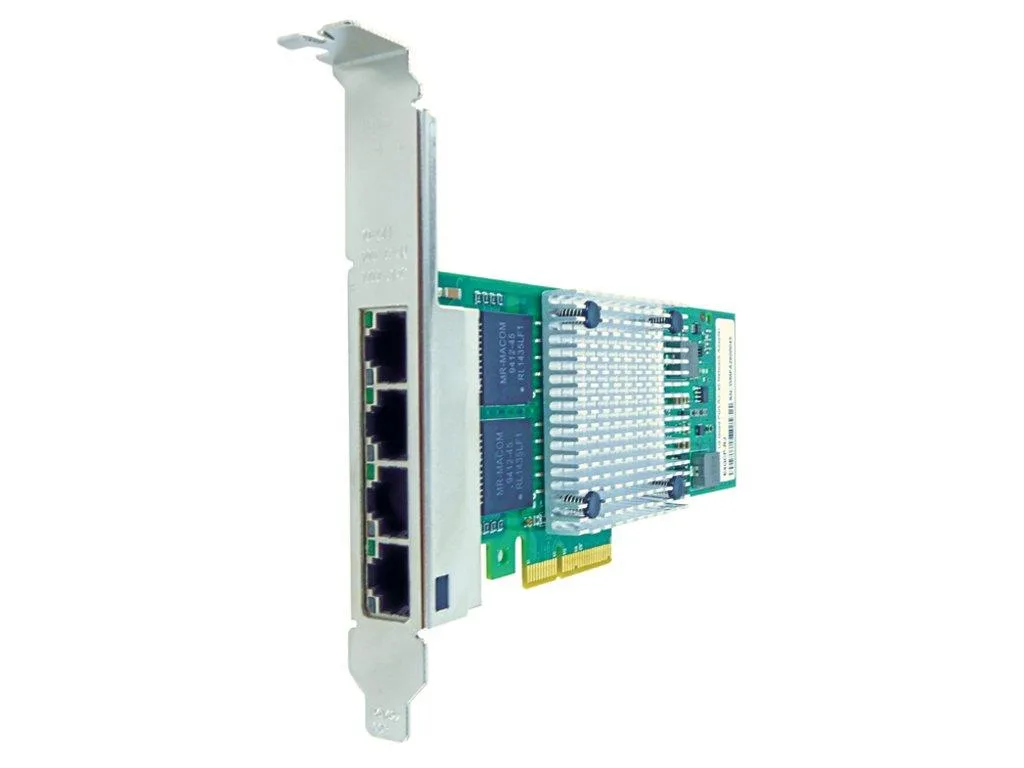 DELL DELL 540-BBGX Broadcom 5719 Quad-Port Gigabit NIC 10/100/1000 4xRJ45 device server — product photo