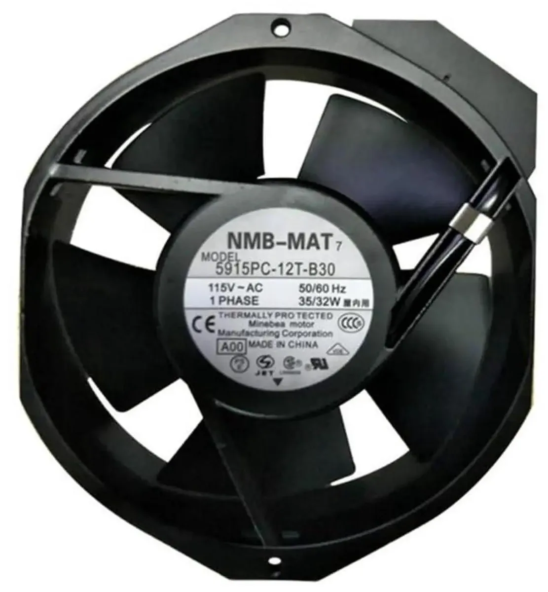 Vszerda Vszerda 5915PC-12T-B30 172x150x38mm AC115V Axial Fan — product photo