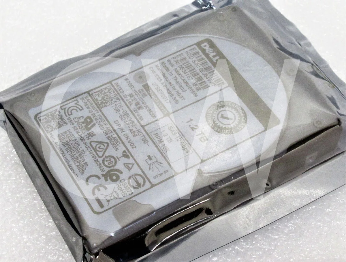 DELL DELL HUC101812CSS200 1.2TB 10000RPM 12Gbps 2.5in SAS internal hard drive — product photo
