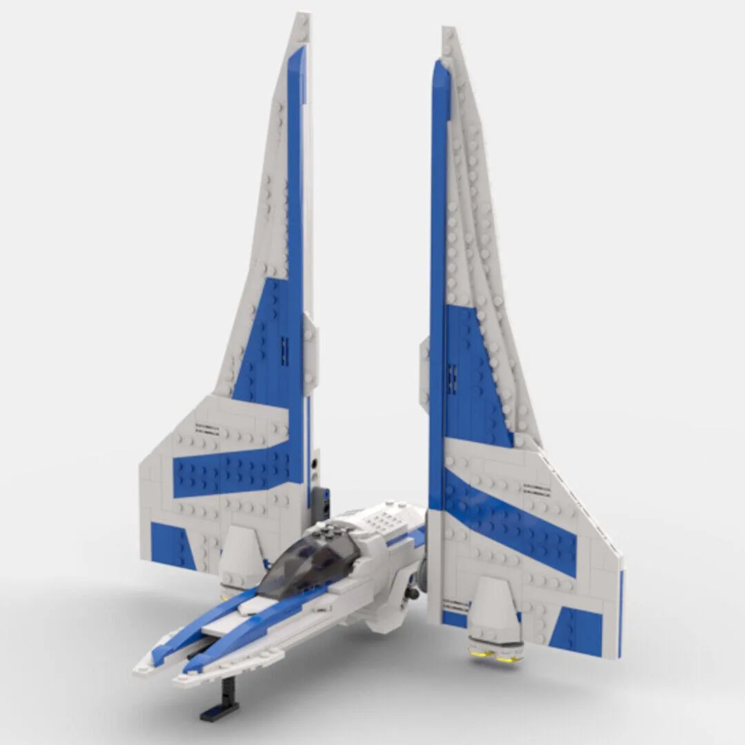ZITIANYOUBUILD ZITIANYOUBUILD Troop Transport Fighter Building Set 468 Pieces MOC — product photo