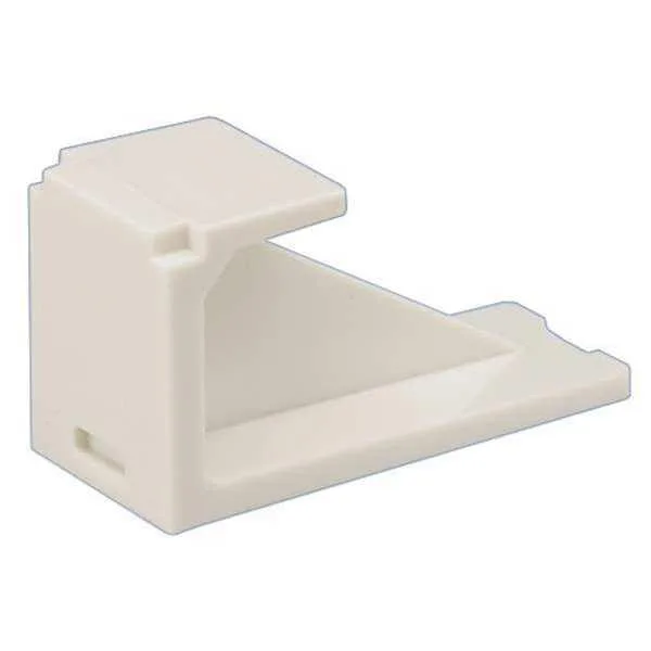 Panduit Mini Com blanking panel, black, single port