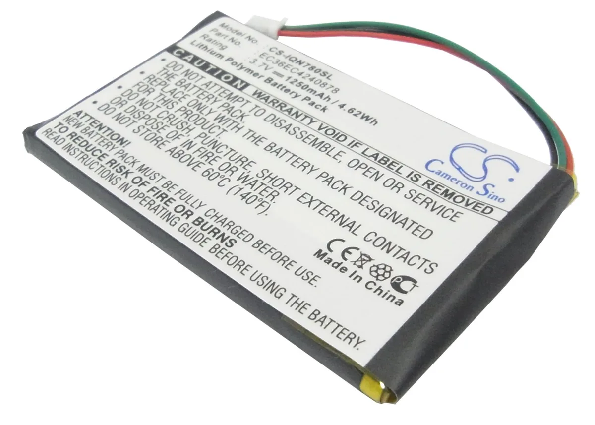 CameronSino CameronSino DS-CS-IQN780SL 1250mAh GPS battery for Nuvi 780 785 — product photo