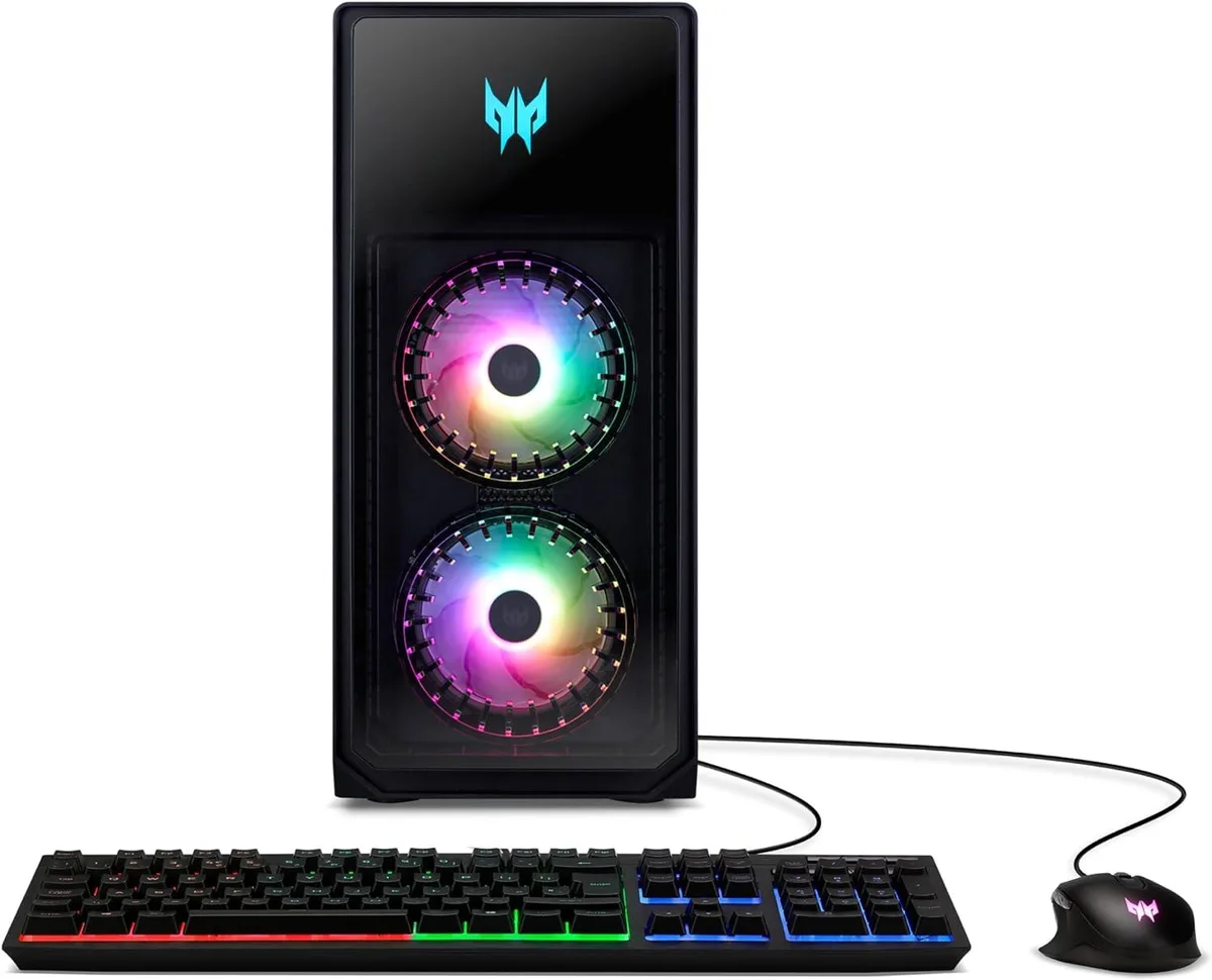 Acer America Acer Predator Orion 5000 PO5-655-UR12 Gaming PC Intel Core i7-14700F RTX 4070 Ti 16GB 1TB — product photo