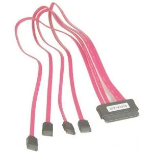 Micro Connectors Micro Connectors SAS SFF-8484 to 4 SATA Cable 1.64 ft F03-1615 — product photo
