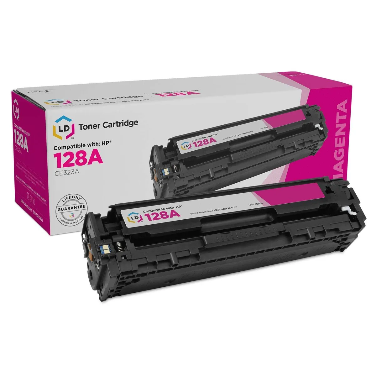 LD Products LD Products 128A CE323A Magenta Toner Cartridge 1300 Pages — product photo