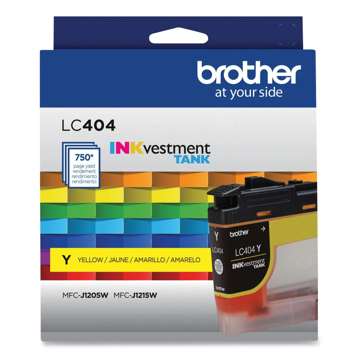 Brother Brother LC404YS Yellow Ink Cartridge 750 Pages — product photo