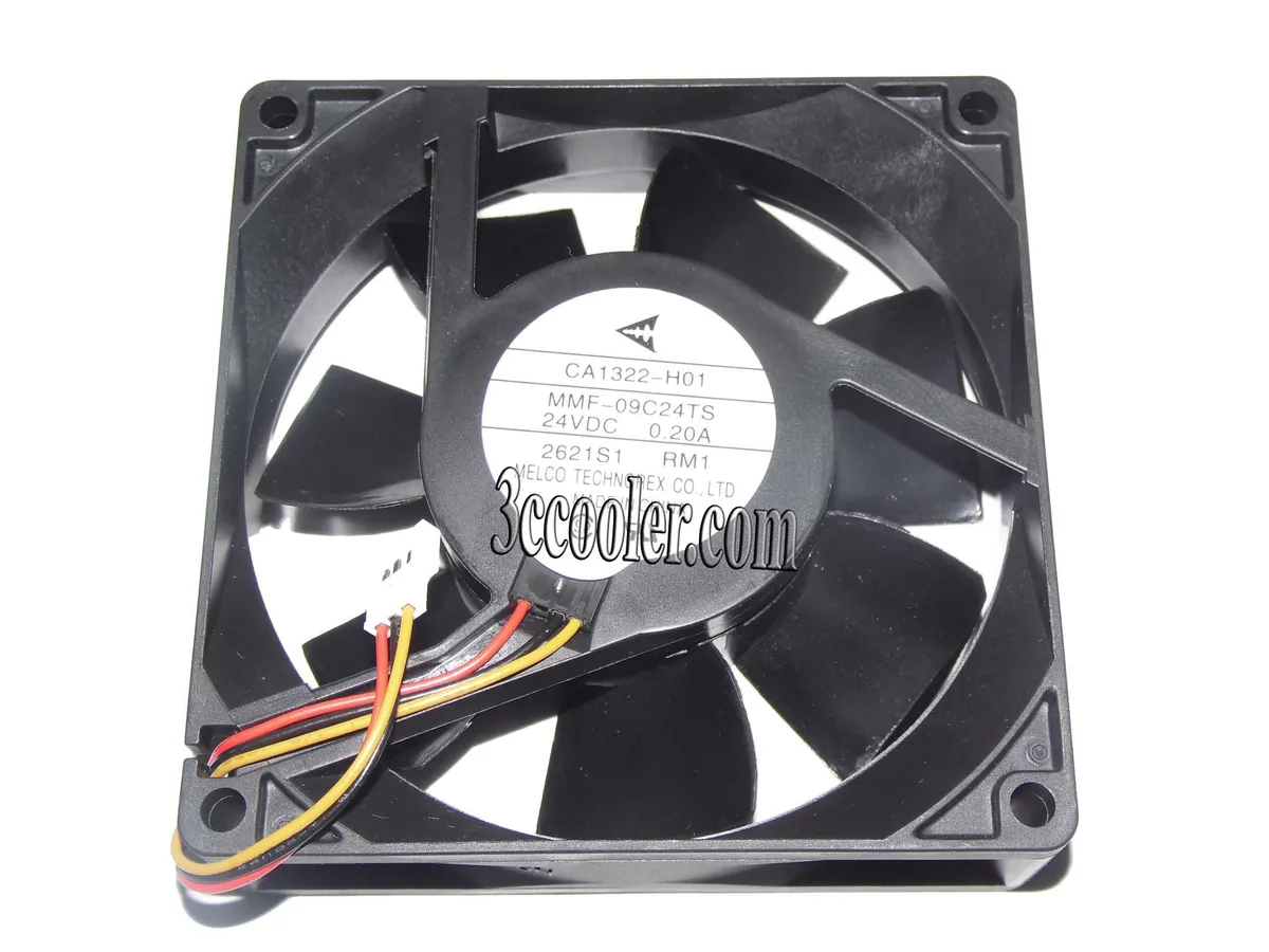 OEM Industries OEM Industries MMF-09C24TS RM1 9CM 24V 3-Pin Fan — product photo