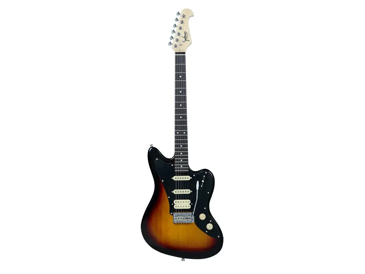 Monoprice Inc. Monoprice Indio Offset OS20 Classic Electric Guitar Sunburst 625882 — product photo