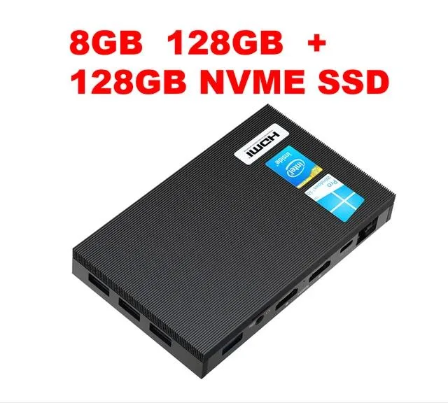 Defendwe Defendwe Fanless Mini PC Celeron J4125 8GB 128GB NVME — product photo