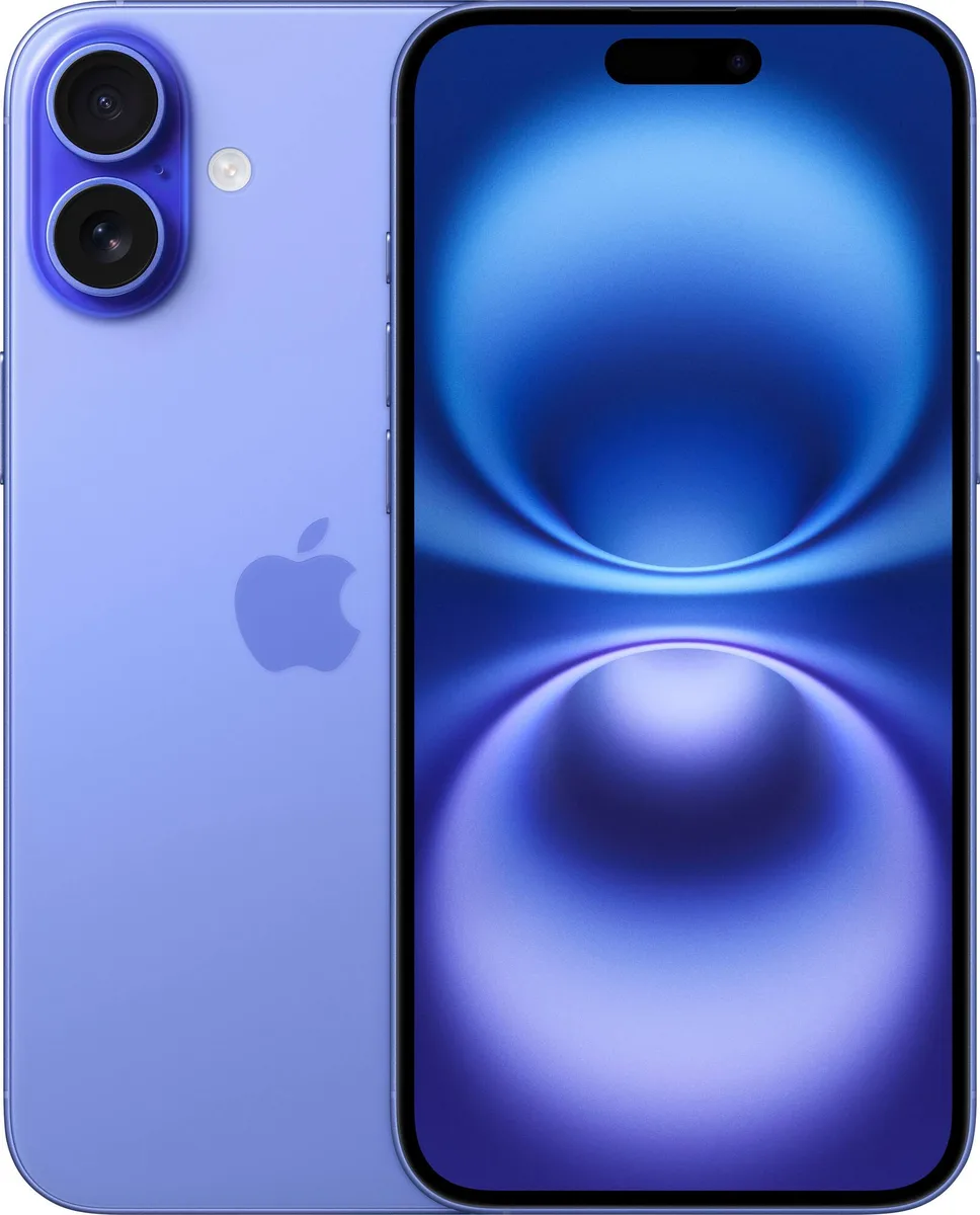 Apple Apple iPhone 16 256GB PAB100907 Ultramarine Refurbished Cell Phones - Unlocked — product photo