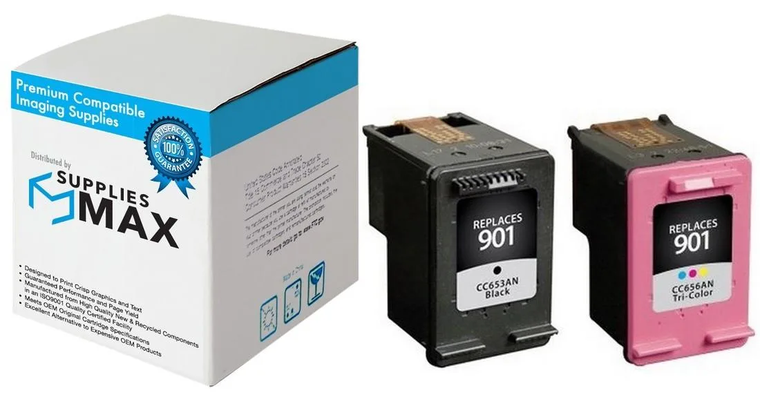 SuppliesMax SuppliesMax HP CN069FN Inkjet Combo Pack (Black/Color) 360 Pages — product photo