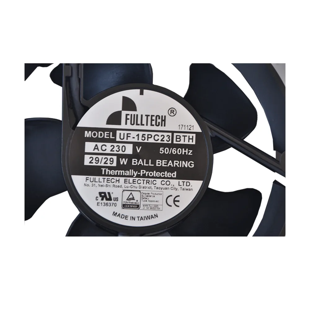 Fans Fans Taiwan UF-15PC23BTH 230V 29W 17CM 17050 case fan — product photo