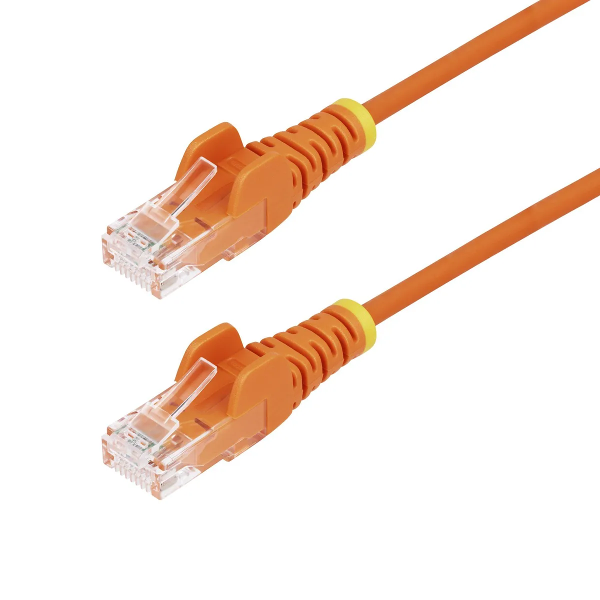 STARTECH STARTECH 1ft Orange Slim CAT6 Ethernet Cable Snagless RJ45 LSZH 28AWG Bare Copper — product photo