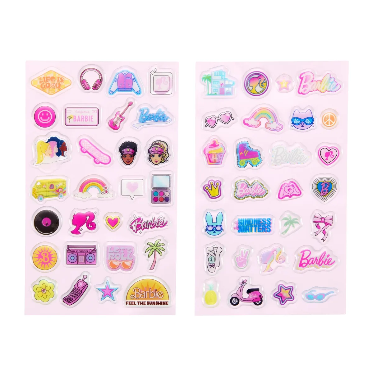 Kodak Kodak Barbie x Kodak Sticker Pack 50 Stickers Pink — product photo