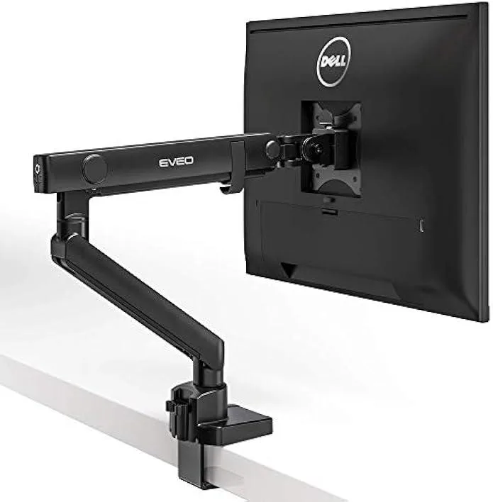 TAURKENAM TAURKENAM Single Monitor Arm 17-32 inch VESA 75x75 100x100 Spring Gas Spring Desk Mount — product photo