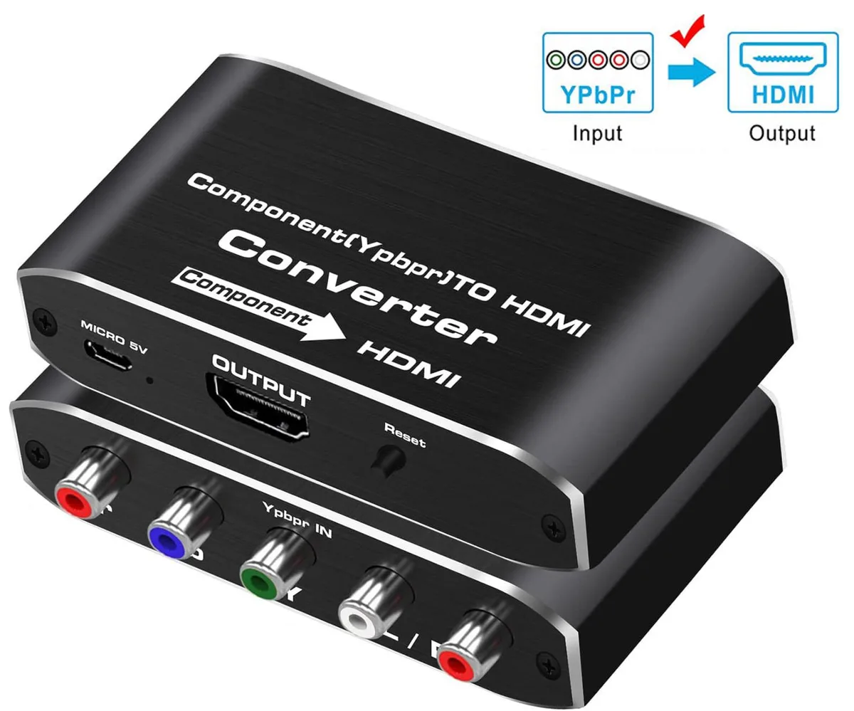 AUBEAMTO AUBEAMTO Component to HDMI Audio Video Converter — product photo