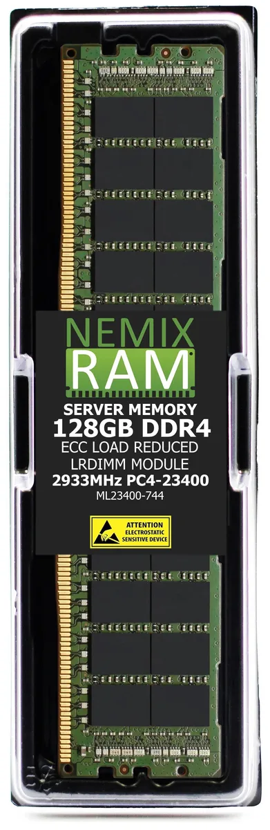 NEMIX RAM NEMIX RAM 128GB DDR4 2933MHz 4Rx4 ECC LRDIMM server RAM — product photo