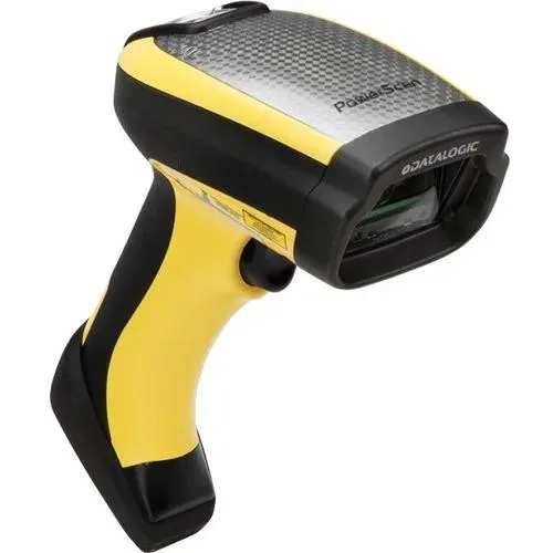 Yellow and black industrial handheld barcode scanner model 9531