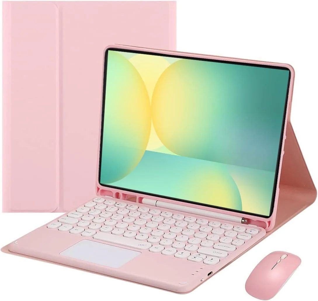 Timoom Timoom SM-X620 Magnetic Keyboard Case with Mouse for Samsung Tab S10 FE+ 13.1" 2025 Pink accessory — product photo