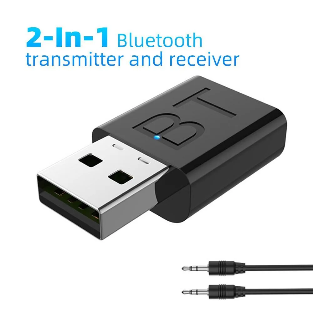 Redpepper Redpepper Wireless Audio Adapter Bluetooth 5.3 Transmitter Receiver 3.5mm AUX USB — product photo
