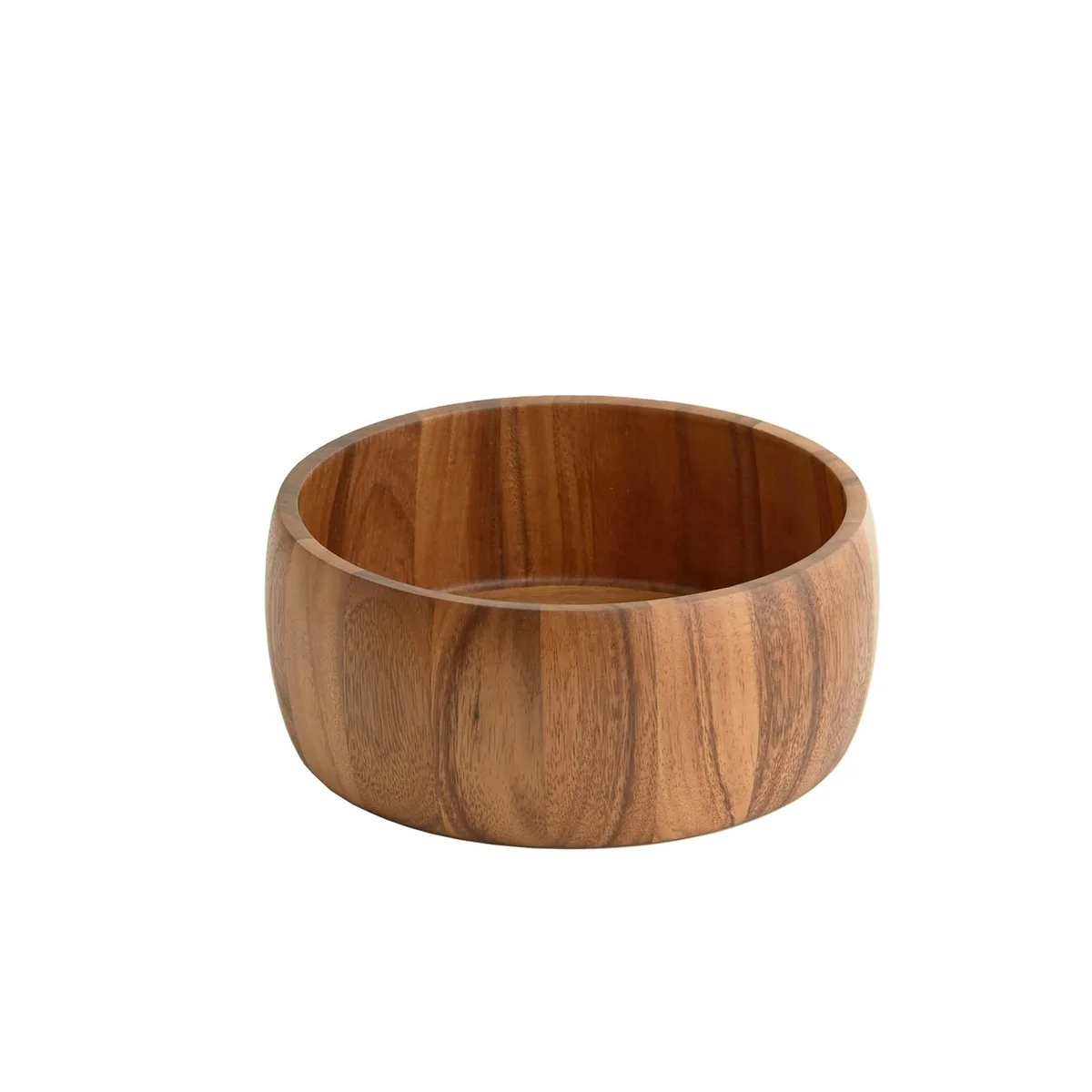 Frieling Fresh Solutions Frieling Fresh Solutions Acacia Wood Calabash Bowl 10-Inch — product photo