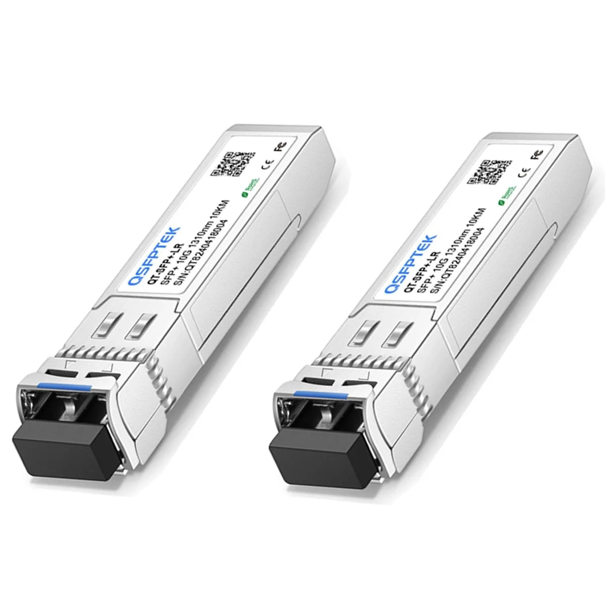 QSFPTEK QSFPTEK 2Pack 10GBASE-LR SFP+ 1310nm 10km LC DDM 2 in 1 accessory — product photo