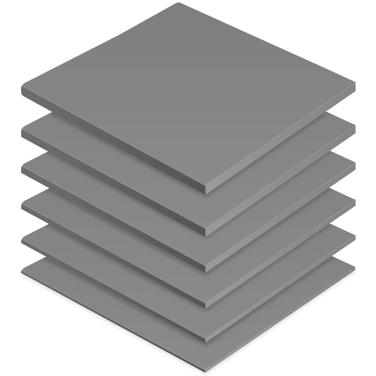 2-Power MEN-Frienda-1510 thermal pad kit 6 pcs 100 x 100 mm 0.5 1 1.5 2 2.5 3 mm 6.0 W/M blue — product photo