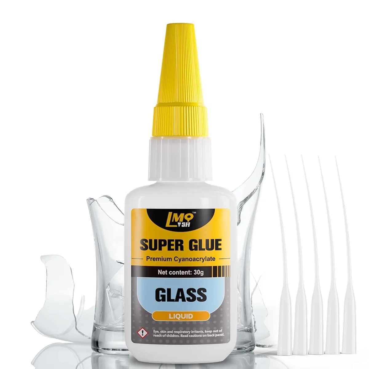  LMQ LASH Glass Super Glue Clear 30 Gram — product photo