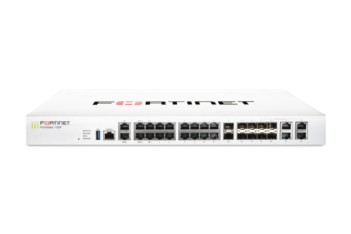 Fortinet Fortinet FG-100F-BDL-950-12 firewall appliance — product photo